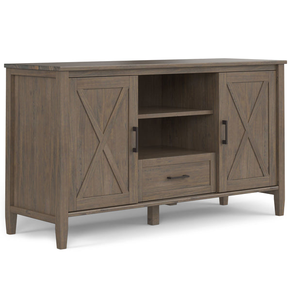 Ela - Medium TV Stand - Smoky Brown