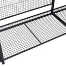 Open Style Wardrobe With Hanging Rails, Shelves And Drawers