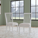 Melody - Upholstered Dining Chair (Set of 2) - White