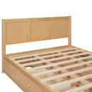 Platform Bed With Underneath Storage And 2 Drawers