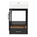 Bathroom Vanity With Sink, Frame And Drawer