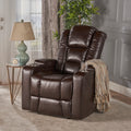 Wide Power Standard Recliner Chair With Arm Storage With USB