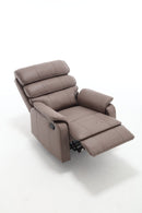 Modern Soft, Manual Recliner Chair - Brown