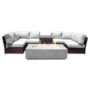 Outdoor Elegance Conversation Set With Fire Pit