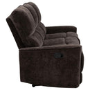 Navarro - Chenille Upholstered Reclining Sofa