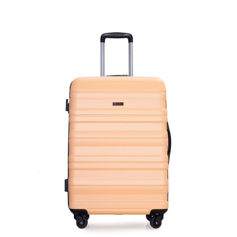 Expandable 3 Piece Luggage Sets Lightweight & Durable Suitcase, Spinner Wheels, Tsa Lock
