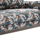 2 Seater Loveseat Sofa With Spacious Seating Area