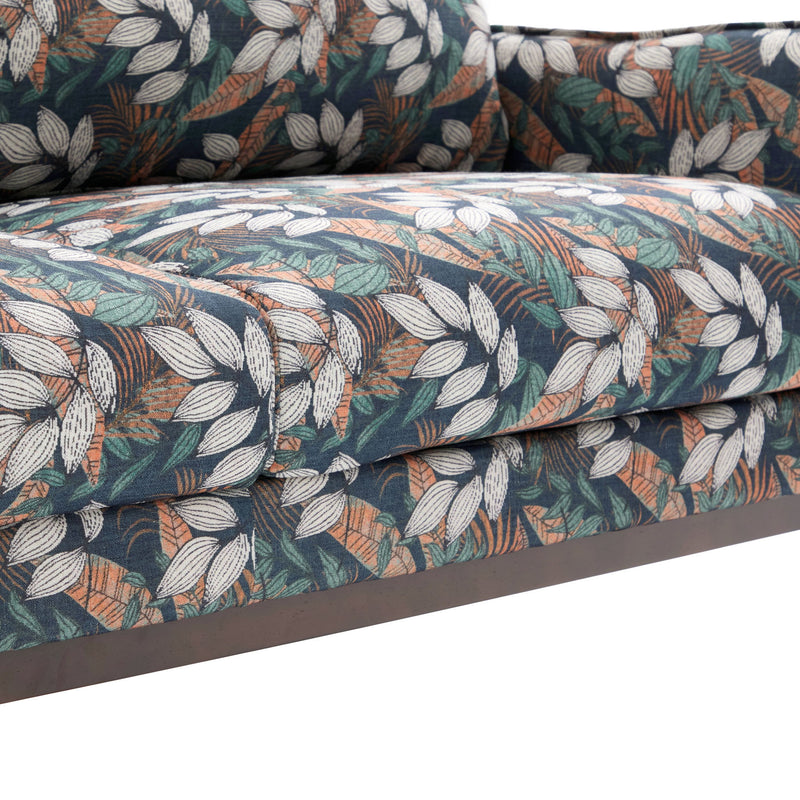 2 Seater Loveseat Sofa With Spacious Seating Area