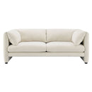 Jaeda - Loveseat - Beige Linen