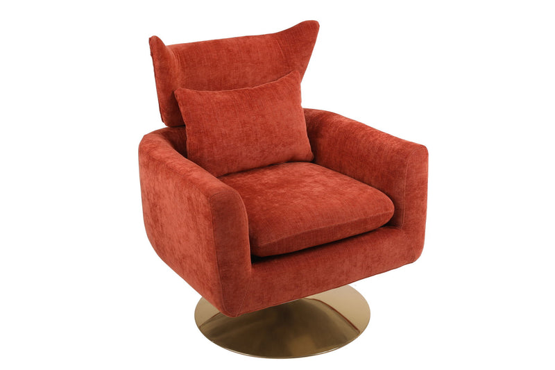 Classic Mid-Century 360-Degree Swivel Accent Chair