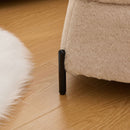 Upholstered Storage Ottoman Set With Reversible Lid