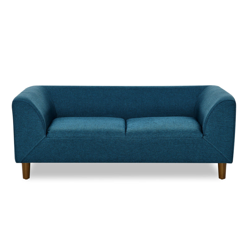 Modern Rectangular Pet Sofa With Backrest And Armrests For Small And Medium Dogs, Soft Cushion