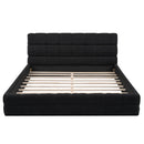 Upholstered Platform Bed With Headboard