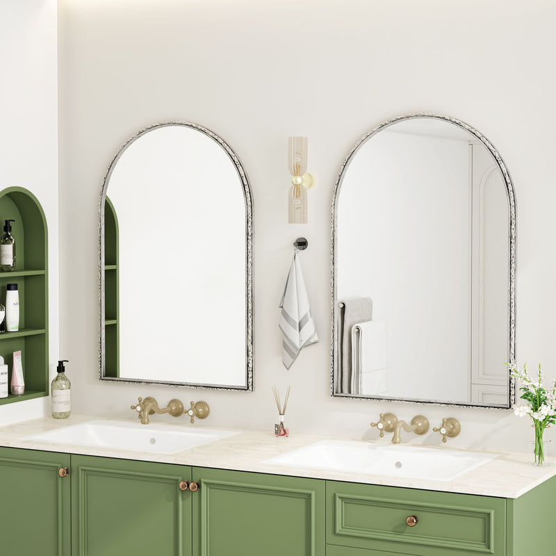 Arched Mirror With Shatterproof Glass