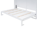 Murphy Modern Bed With Top Cabinets For Space Saving And Comfort