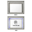 Antares - Mirror - Light Gray Oak - Atlantic Fine Furniture Inc