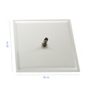 16" Square Rainfall Shower Head Fixed Wall Mount With Full Body Coverage & Self Cleaning Silicone Nozzles