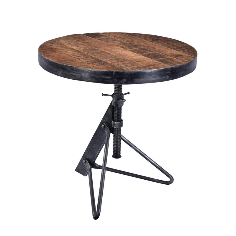 Dunn Adjustable Round Accent Table
