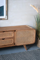 Teak Cabinet - Natural Wood / Brown