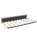 Upholstered Platform Bed With Classic Headboard And Drawers, No Box Spring Needed