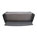 Thalassa - Outdoor 3 Seater Sofa With Water Resistant Cushion - Gray / Black