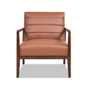 Kenneth - Modern Transitional Lounge Accent Chair - Brown