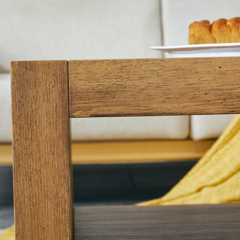 Modern Minimalist Rectangular Coffee Table