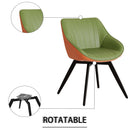 Round Dining Table Set With Tulip Design And 2 Chairs