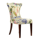 Paradise - Upholstered Accent Chair Printed On - Off-White Floral