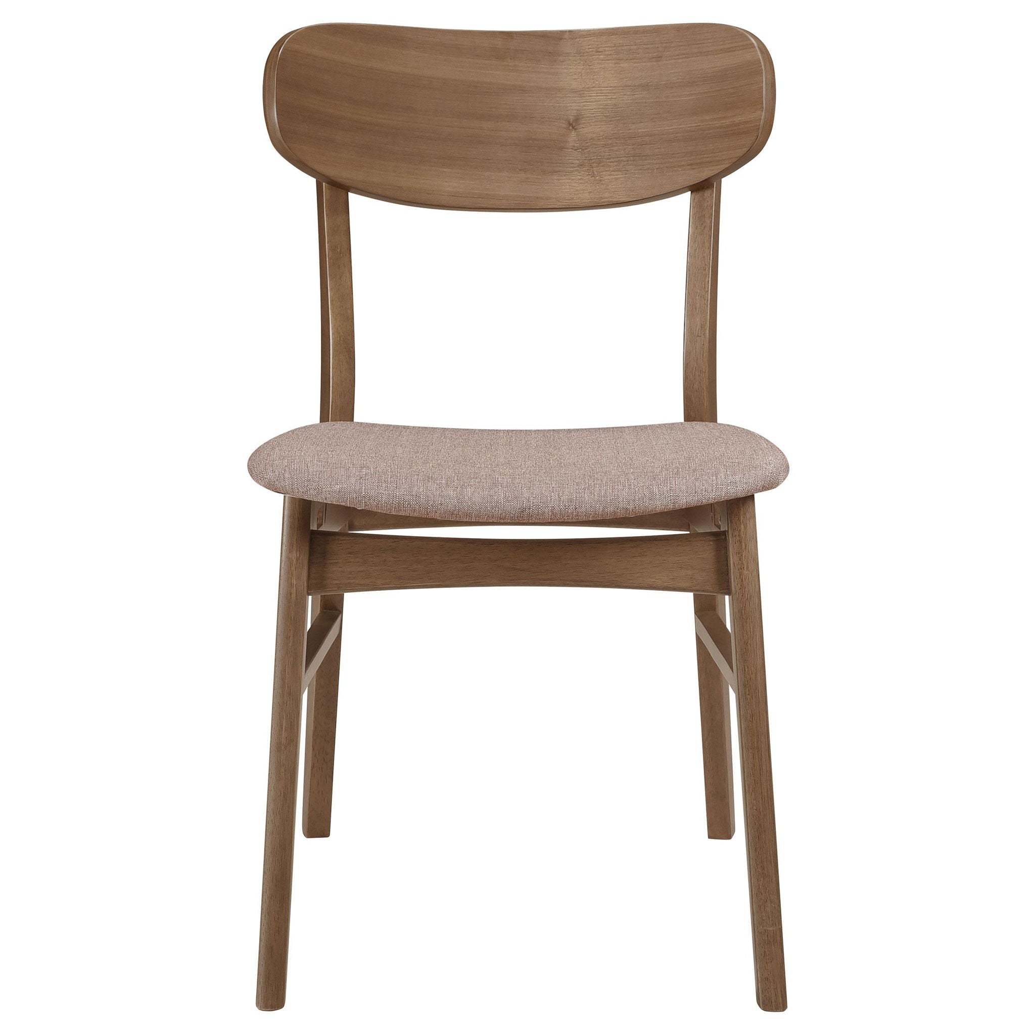 Dortch Dining Side Chair Walnut and Brown (Set of 2) - Atlantic Fine Furniture Melbourne FL