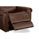 Oscar - Power Recliner With Power Headrest - Pumpernickel