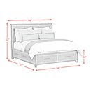 Canterbury - Storage Bed