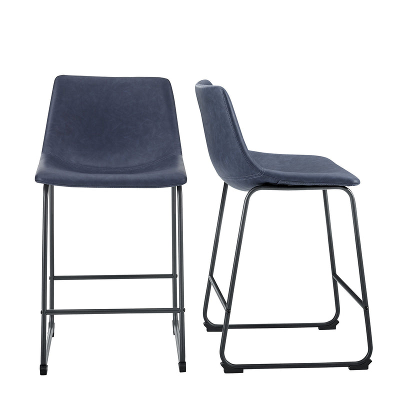 Industrial Counter Stools (Set of 2)