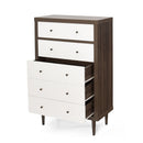 Nystrom - Mid Century Modern 5 Drawer Dresse