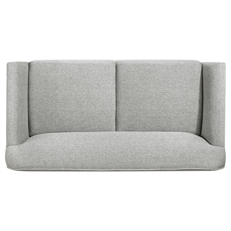 Vaughn - Fabric Upholstered Flared Arm Sofa Set