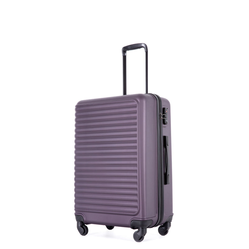 3 Piece Luggage Sets, Lightweight Suitcase With Two Hooks, Spinner Wheels, Tsa Lock
