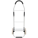 Foldable Shopping Trolley With Wheels And Waterproof Bag - Blue