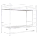 Metal Bunk Bed & Shelf And Guardrails
