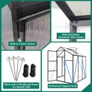 Gain Height Windproof Greenhouse With Raised Base