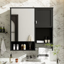 Modern Wall Mounted Bathroom Medicine Cabinet, Bathroom Wall Storage Cabinet With Mirror
