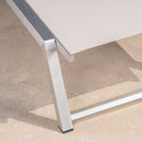 Myers - Modern Chaise Lounge Set With Adjustable Mesh Back