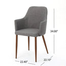 Elegant Dining Chair With Contoured Support