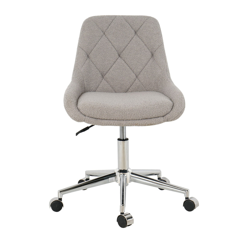 Adjustable And Space-Saving Chair With Golden Electroplated Legs