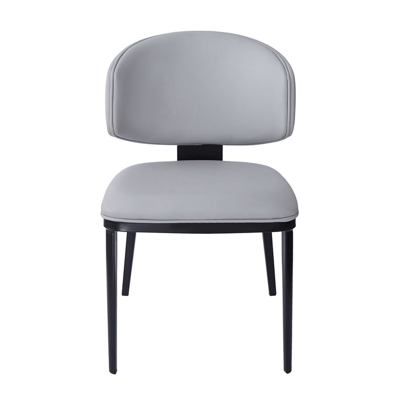 Modern Upholstered Dining Chairs (Set of 2)