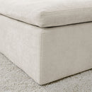 Modern Minimalist Cloud Sectional Couch With Comfy Chaise, U Shaped Modular Sofa