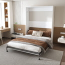 Queen Murphy Bed, Space Saving Design - White