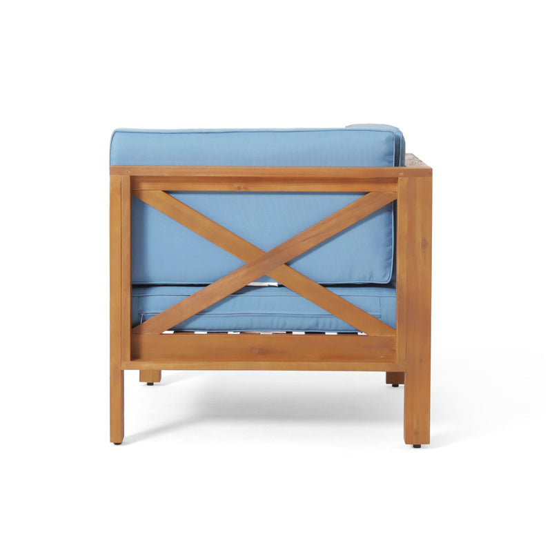 Brava - X Back Corner Chair