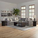 Sustain - Outdoor Lounge Chair With Ottoman - Gray