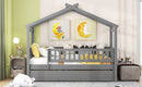 Creativity House Bed With Twin Size Trundle