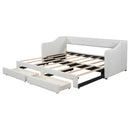 Upholstered Daybed With 2 Drawers